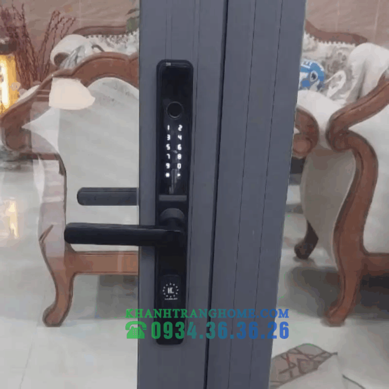 Khóa cửa nhôm Kassler KL-68 BL App - 19 Khóa cửa nhôm Kassler KL-68 BL App