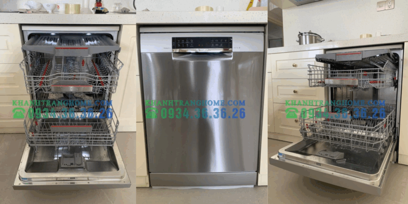 Hướng dẫn sử dụng máy rửa bát Bosch 3 mẫu nổi bật cho gia đình Việt - 2 Máy Rửa Bát Bosch SMS6ZCI16E