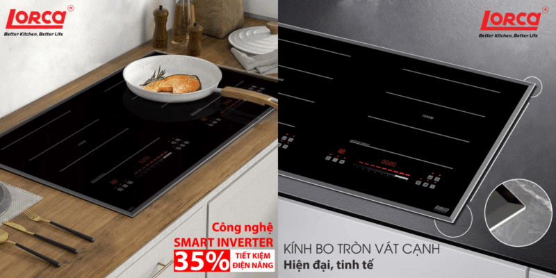 Review bếp từ Lorca LCI 816 Plus: mặt kính có dễ vệ sinh dầu mỡ? - 2 Review bếp từ Lorca LCI 816 Plus: mặt kính có dễ vệ sinh dầu mỡ?