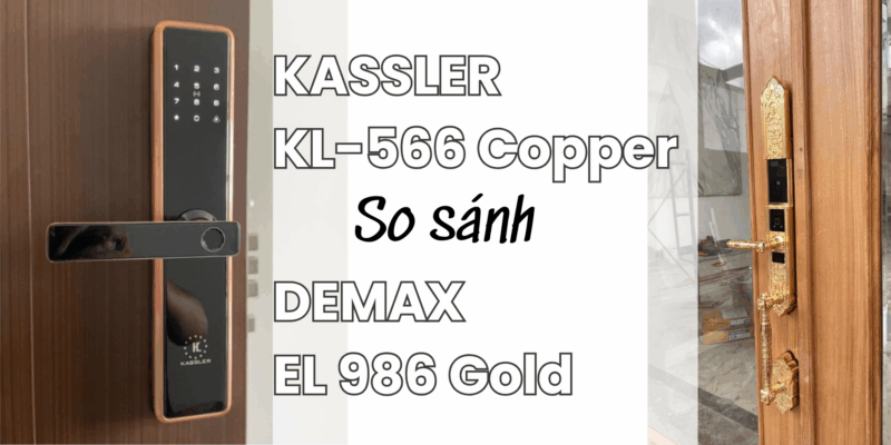 So sánh Kassler KL-566 Copper và Demax EL986 Gold: khóa nào sang trọng hơn cho cửa đại sảnh? - 1 So sánh Kassler KL-566 Copper và Demax EL986 Gold