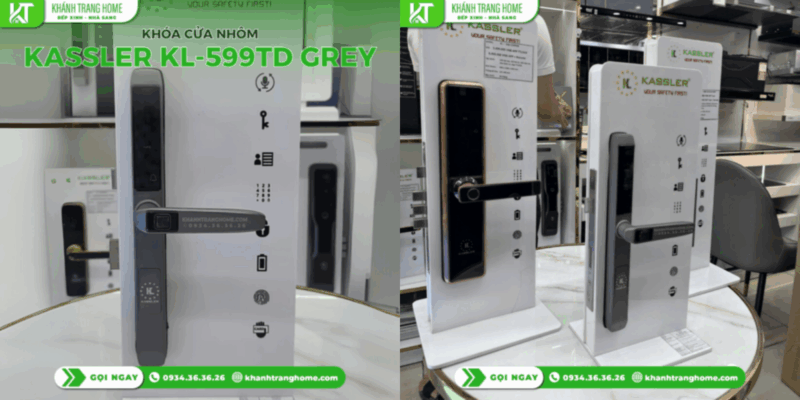 Review khóa vân tay Kassler KL-599TD Grey: độ nhạy vân tay có ổn định? - 1 Review khóa vân tay Kassler KL-599TD Grey độ nhạy vân tay có ổn định