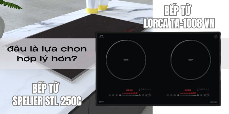 So sánh bếp từ Spelier STL 250C và Lorca TA-1008 VN: đâu là lựa chọn hợp lý hơn? - 1 So sánh bếp từ Spelier STL 250C và Lorca TA-1008 VN: đâu là lựa chọn hợp lý hơn?