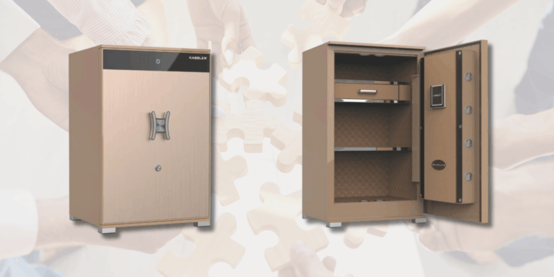 10 mẫu két sắt chống cháy tốt nhất 2026 - 11 Két sắt KASSLER KL-85LS7 Gold