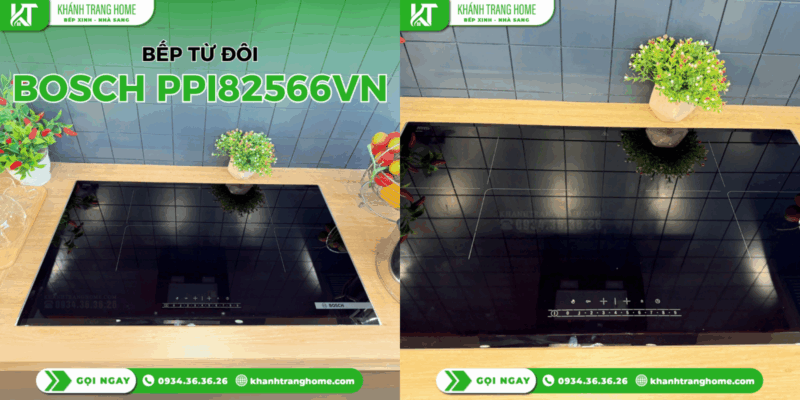 Top 5 bếp từ Bosch Serie 8 năm 2026: mẫu nào đáng mua? - 4 Bếp từ âm Bosch PPI82566VN series 8