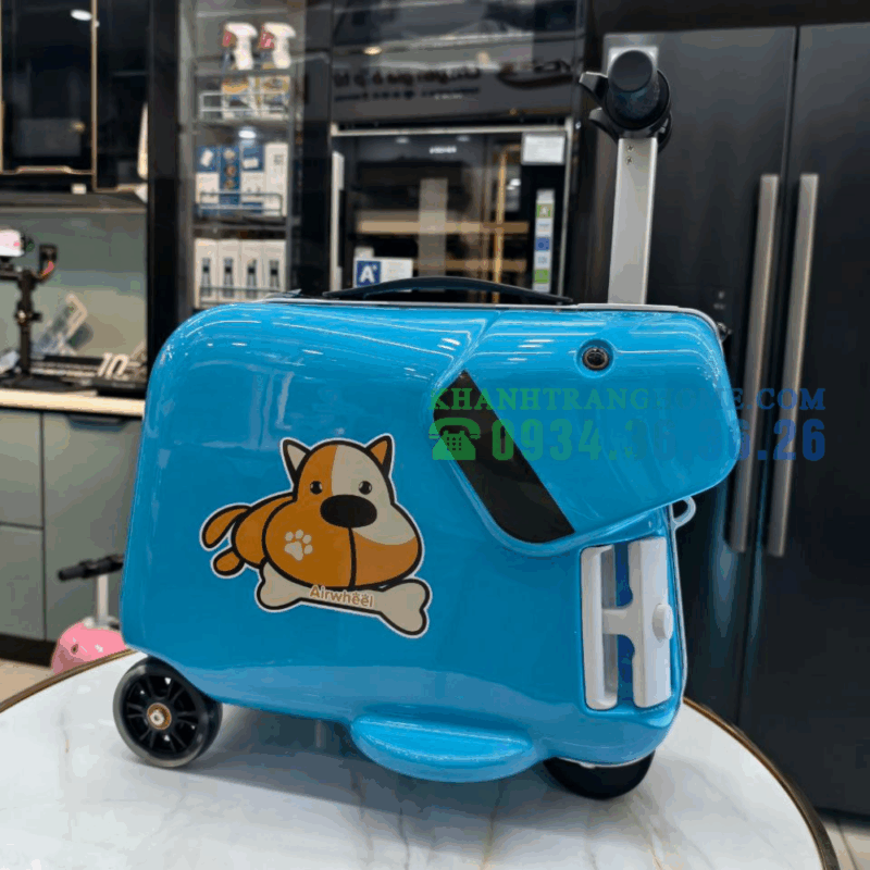 Vali điện Airwheel SQ3 thông minh màu xanh cho trẻ em - 25 Vali điện Airwheel SQ3 thông minh màu xanh cho trẻ em