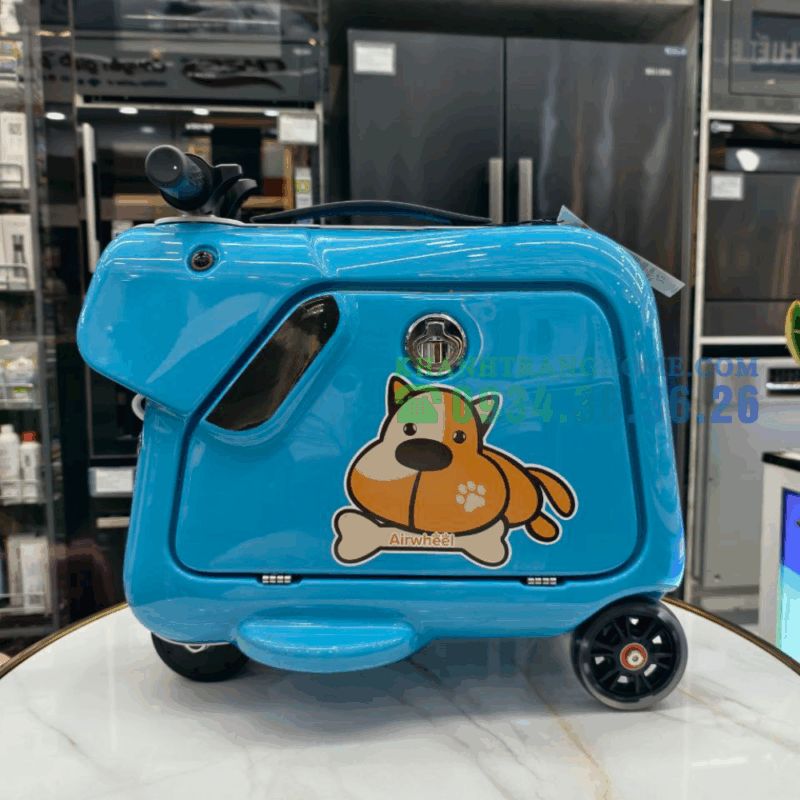 Vali điện Airwheel SQ3 thông minh màu xanh cho trẻ em - 29 Vali điện Airwheel SQ3 thông minh màu xanh cho trẻ em