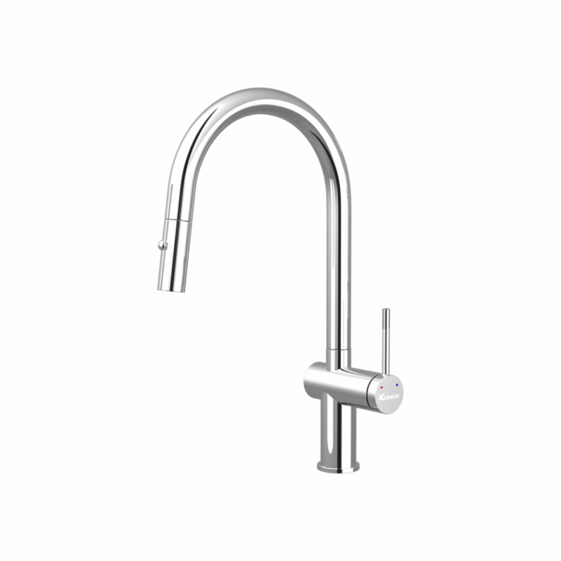 Vòi rửa chén KONOX Comfor Chrome - 36 Vòi rửa chén KONOX Comfor Chrome
