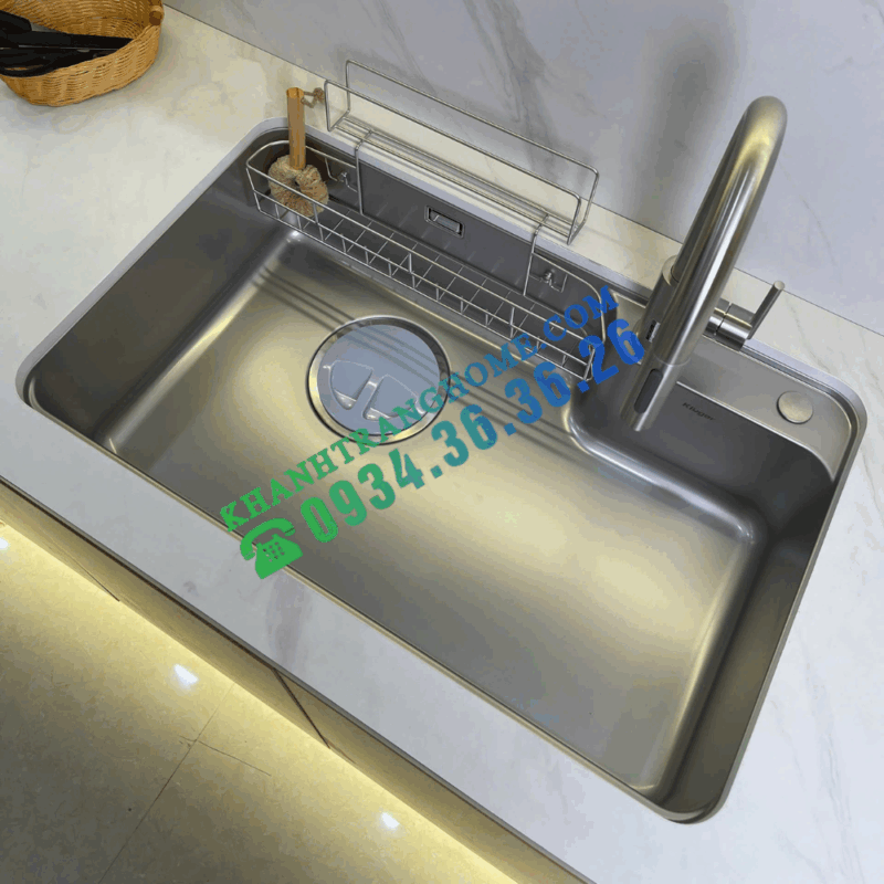 Chậu rửa bát Kluger KH8050FS Plus - 41 Vòi rửa chén Nobinox FORTE NX887