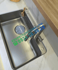 Chậu rửa bát Kluger KH8050FS Plus - 35 Vòi rửa chén Nobinox FORTE NX887