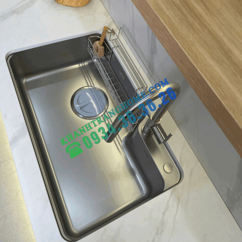 Chậu rửa bát Kluger KH8050FS Plus - 43 Vòi rửa chén Nobinox FORTE NX887