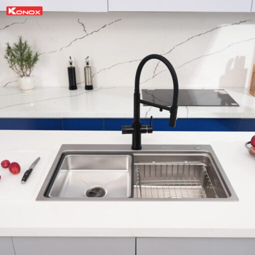 Chậu rửa bát KONOX KN8048TS DEKOR