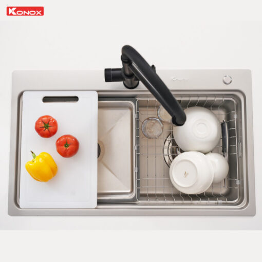 Chậu rửa bát KONOX KN8048TS DEKOR