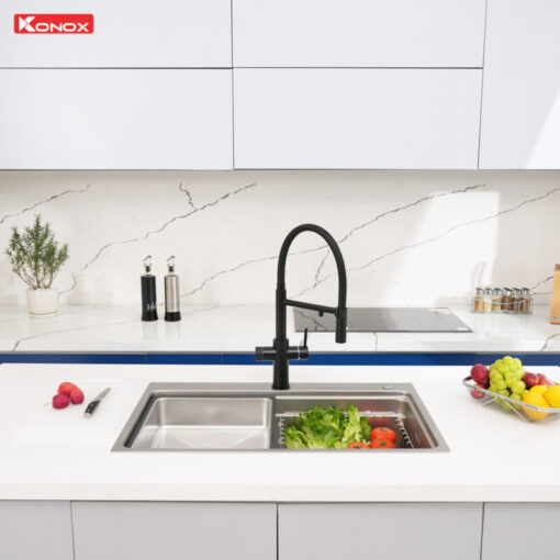 Chậu rửa bát KONOX KN8048TS DEKOR