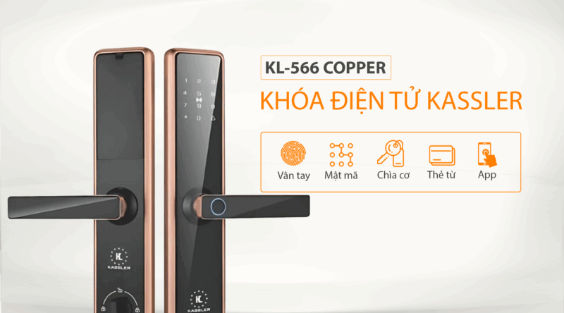Review khóa thông minh Kassler KL-566 Copper: màu đồng đỏ có bền đẹp lâu dài? - 3 Review khóa thông minh Kassler KL-566 Copper màu đồng đỏ có bền đẹp lâu dài