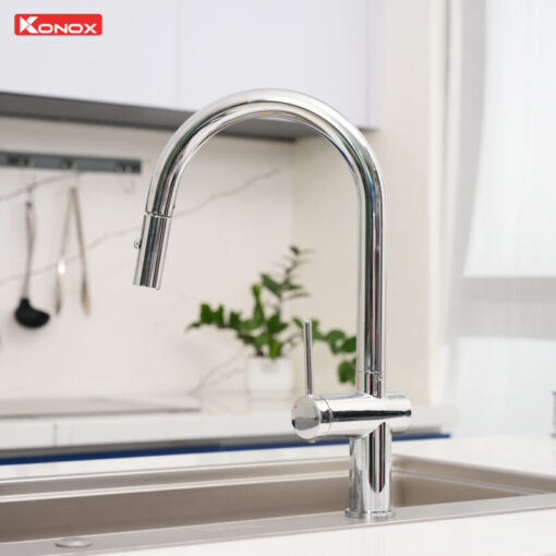 Vòi rửa chén KONOX Comfor Chrome - 4