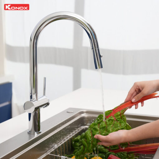 Vòi rửa chén KONOX Comfor Chrome - 12