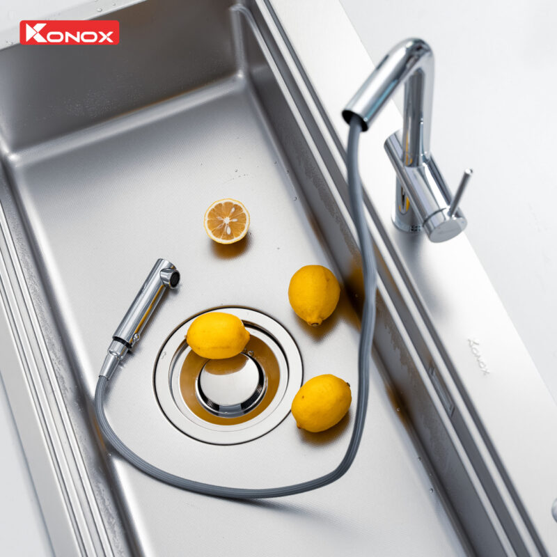 Vòi rửa chén KONOX Stream Chrome - 28 Vòi rửa chén KONOX Stream Chrome