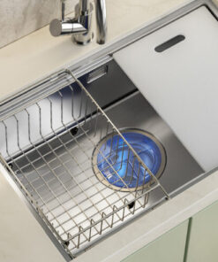 CHẬU RỬA BÁT GRANDX GX7846S SMOOTH - 6 CHẬU RỬA BÁT GRANDX GX7846S SMOOTH