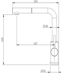 VÒI RỬA BÁT NÓNG LẠNH DÂY RÚT GRANDX GXF02 Dual Spray - 8 VÒI RỬA BÁT NÓNG LẠNH DÂY RÚT GRANDX GXF02 Dual Spray