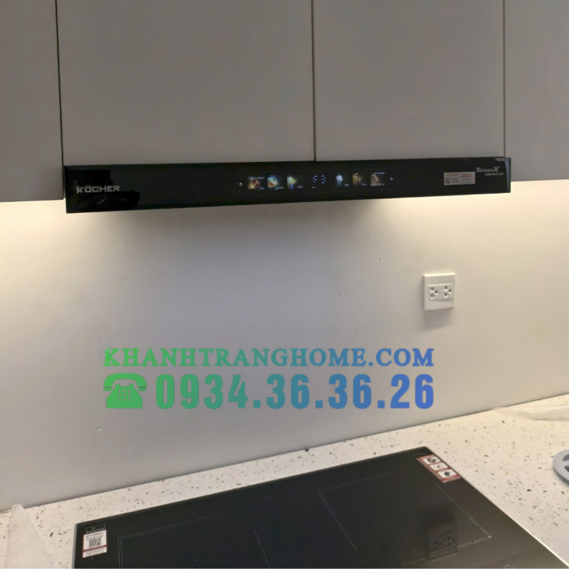 Máy hút mùi KOCHER TURBO SMART 3D X3D-350D AUTO CLEAN - 16