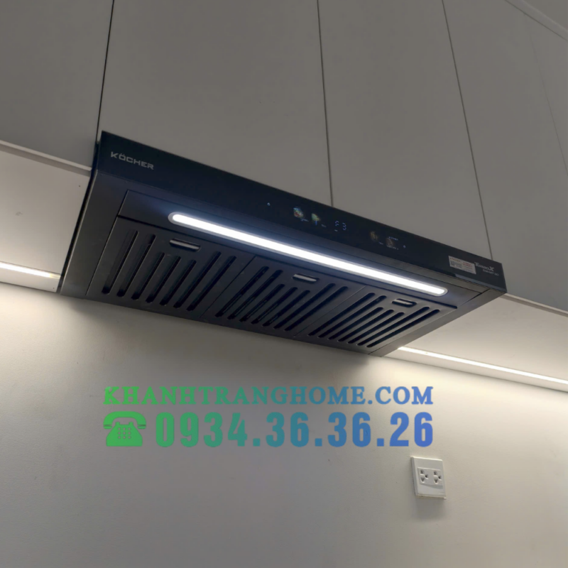 Máy hút mùi KOCHER TURBO SMART 3D X3D-350D AUTO CLEAN - 14