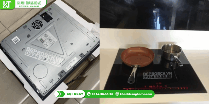 Bếp từ Bosch PUC61KAA5E nấu có nhanh và tiết kiệm điện thật không