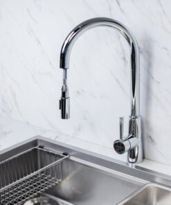 VÒI RỬA BÁT NÓNG LẠNH DÂY RÚT GRANDX GXF03 Dual Spray