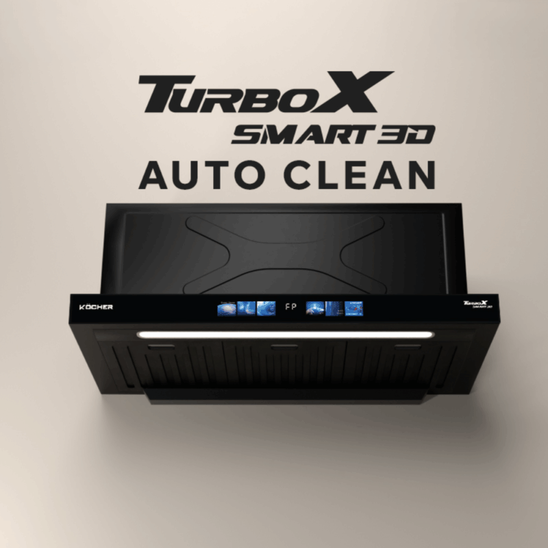 Máy hút mùi KOCHER TURBO SMART 3D X3D-350D AUTO CLEAN - 14 MÁY HÚT MÙI KOCHER TURBO SMART 3D X3D-350D AUTO CLEAN