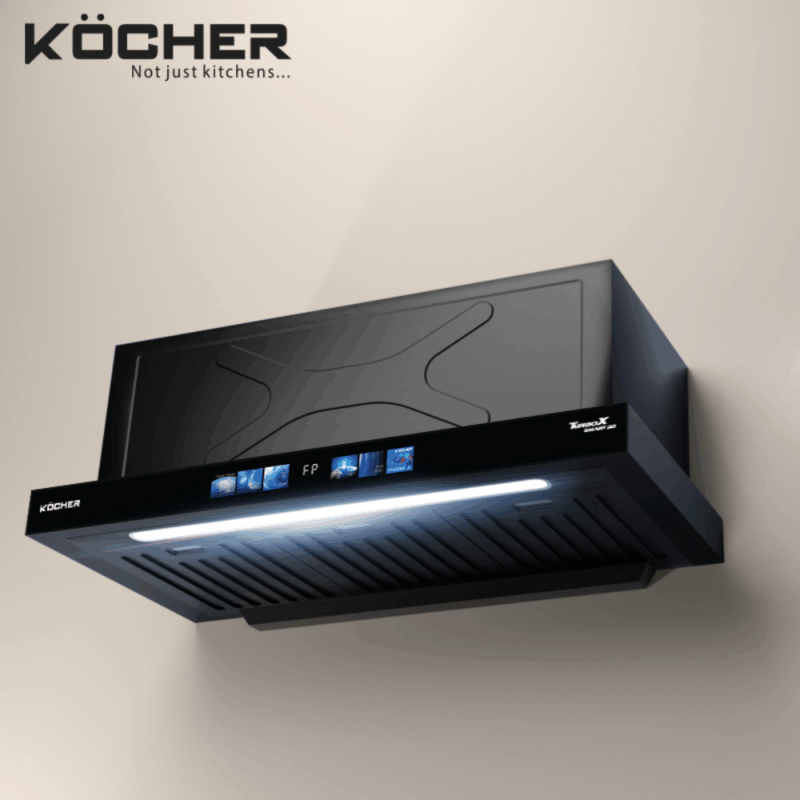 Máy hút mùi KOCHER TURBO SMART 3D X3D-350D AUTO CLEAN - 4 Máy hút mùi KOCHER TURBO SMART 3D X3D-350D AUTO CLEAN - 3