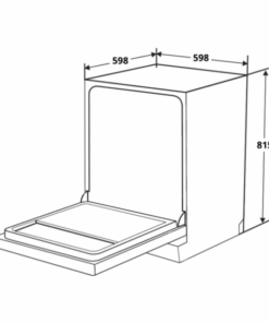 Máy rửa bát GrandX SMS8GX87B - 6 MÁY RỬA BÁT SMS8GX87B
