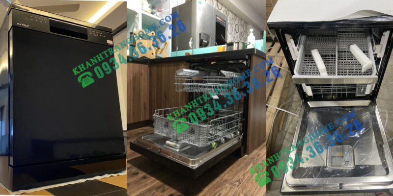 Máy rửa bát Eurosun SMS78EU12EB có phù hợp căn hộ nhỏ không