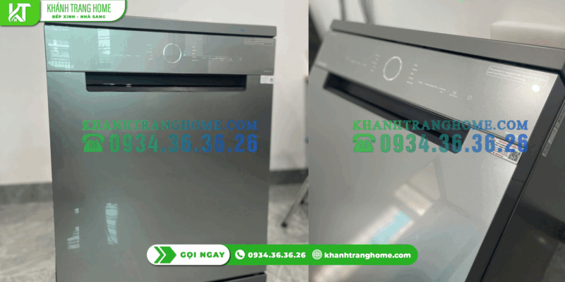 Máy rửa chén GrandX SMS8GX89G có cạnh tranh được với Bosch trong tầm giá