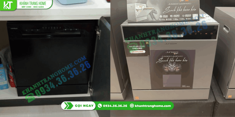 Máy rửa chén Hafele HDW-T5531B chạy có ồn khi đặt trong gian bếp nhỏ? - 3 Máy rửa chén Hafele HDW-T5531B chạy có ồn khi đặt trong gian bếp nhỏ?