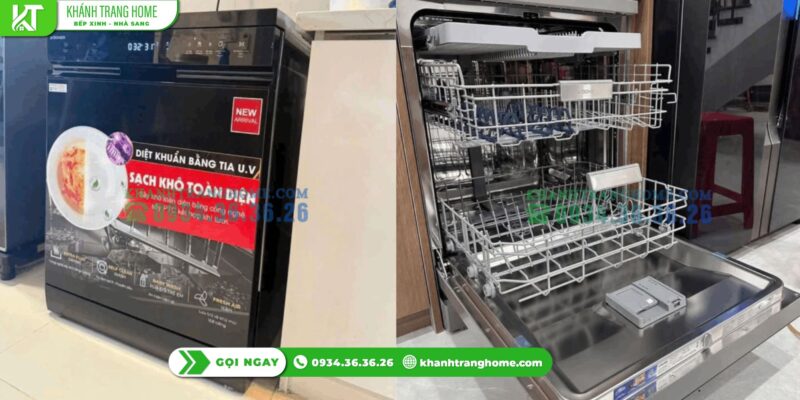 So sánh GrandX SMS8GX89B và Kocher X15B PRO – chọn máy rửa chén nào lợi hơn