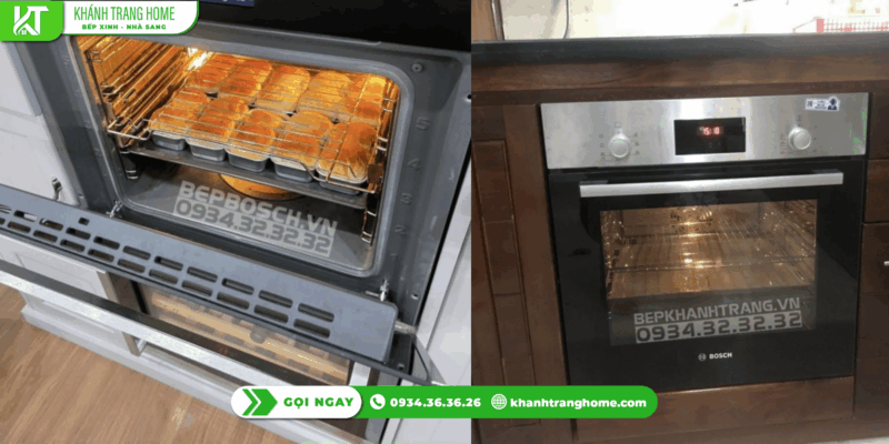 So sánh lò nướng Bosch HBF113BR0A và Bosch HBS534BB0B – lò nào hợp làm bánh hơn