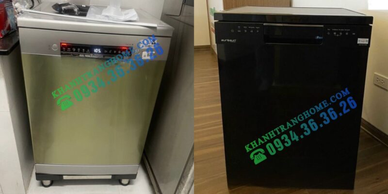 So sánh máy rửa chén Eurosun SMS78EU12EB và Bosch SMS4HMI07E - nên chọn máy nào