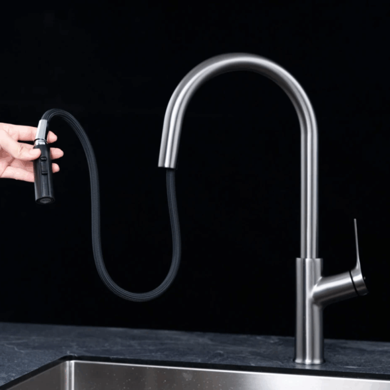 Vòi rửa chén Nobinox FORTE NX887 - 13 Vòi rửa chén Nobinox FORTE NX887