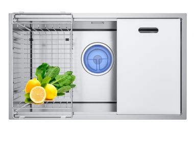 CHẬU RỬA BÁT GRANDX GX7846S SMOOTH - 1 CHẬU RỬA BÁT GRANDX GX7846S SMOOTH