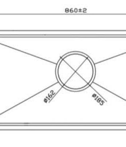 CHẬU RỬA BÁT GRANDX GX8646S SMOOTH