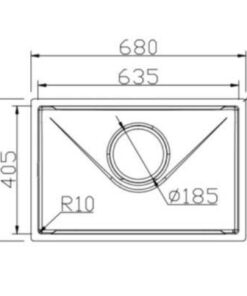 CHẬU RỬA BÁT GRANDX GX6845V VOLCANO