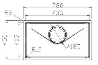 CHẬU RỬA BÁT GRANDX GX7845JP HIKARI