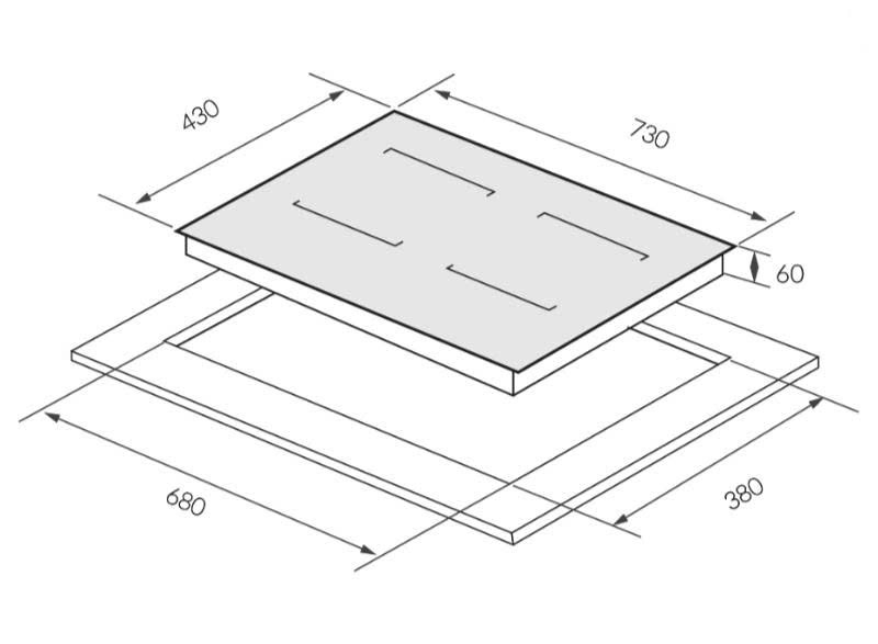 BẾP TỪ ĐÔI GRANDX GX IP689SE - 2 BẾP TỪ GRANDX GX IP689SE