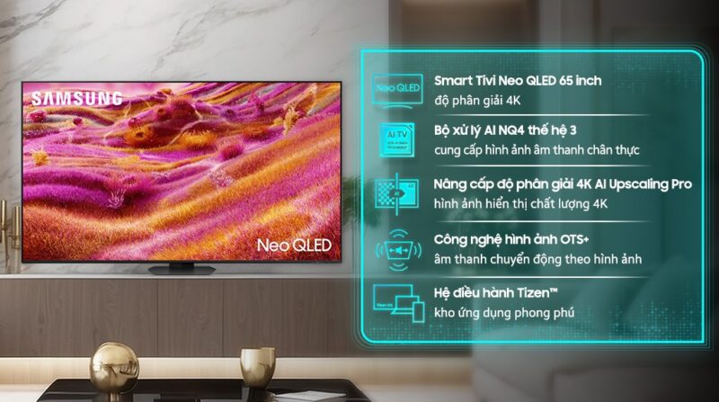 Smart Tivi Samsung Neo QLED 4K 65 Inch QA65QN90F - 15 Smart Tivi Samsung Neo QLED 4K 65 Inch QA65QN90F