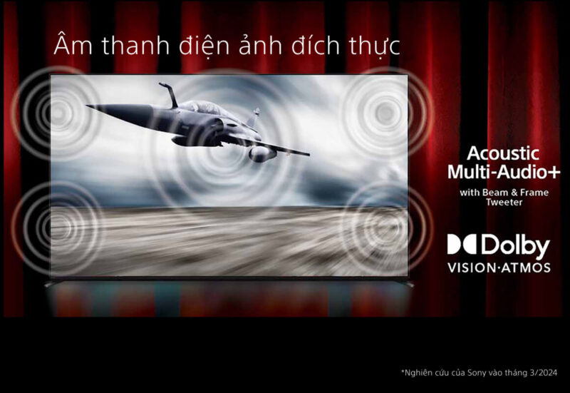 GOOGLE TIVI MINI LED SONY 4K 75 INCH K-75XR90 - 125 GOOGLE TIVI MINI LED SONY 4K 75 INCH K-75XR90