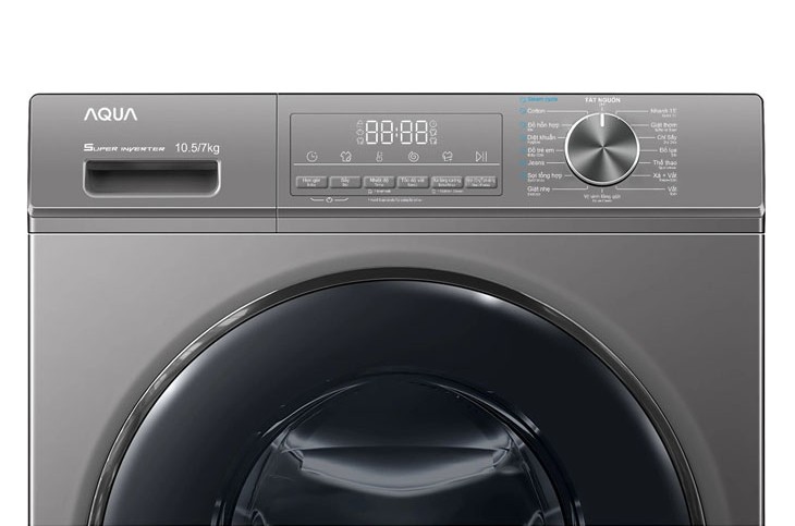 MÁY GIẶT SẤY AQUA INVERTER 10/7 KG AQD-AH1051J(PS)
