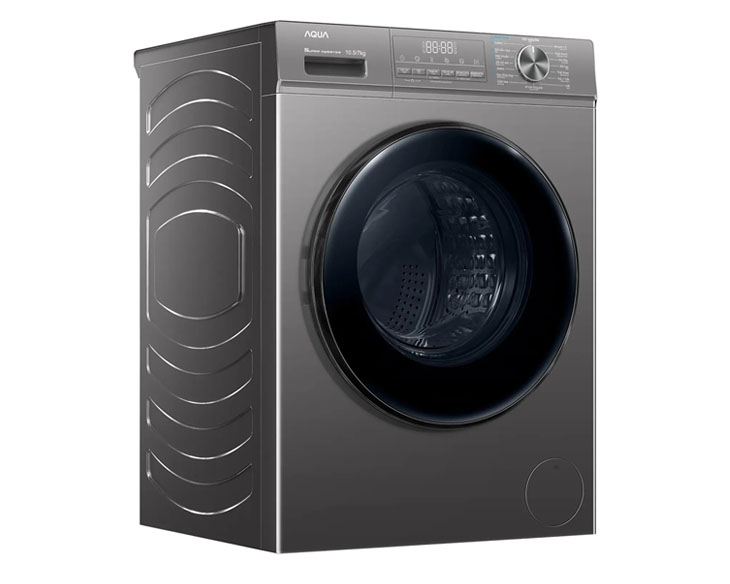 MÁY GIẶT SẤY AQUA INVERTER 10/7 KG AQD-AH1051J(PS)