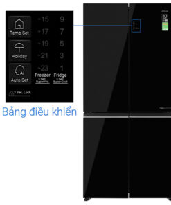 TỦ LẠNH AQUA INVERTER 469 LÍT AQR-M536XA(GB) - 63