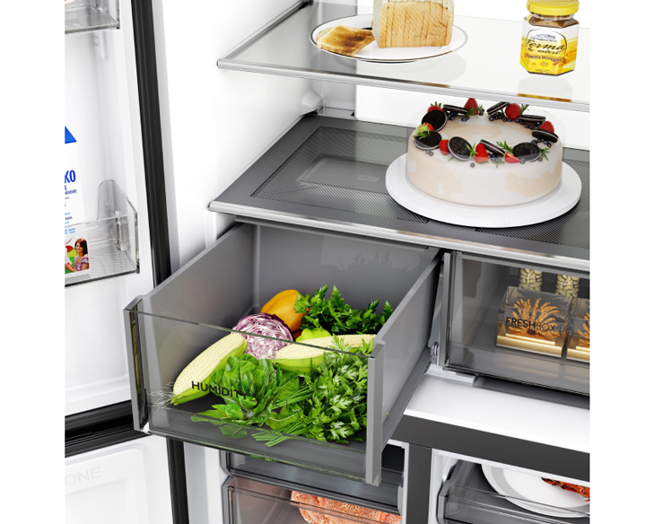 TỦ LẠNH AQUA INVERTER 660 LÍT AQR-M727XA(GS)U1 - 14 TỦ LẠNH AQUA INVERTER 660 LÍT AQR-M727XA(GS)U1 - 13