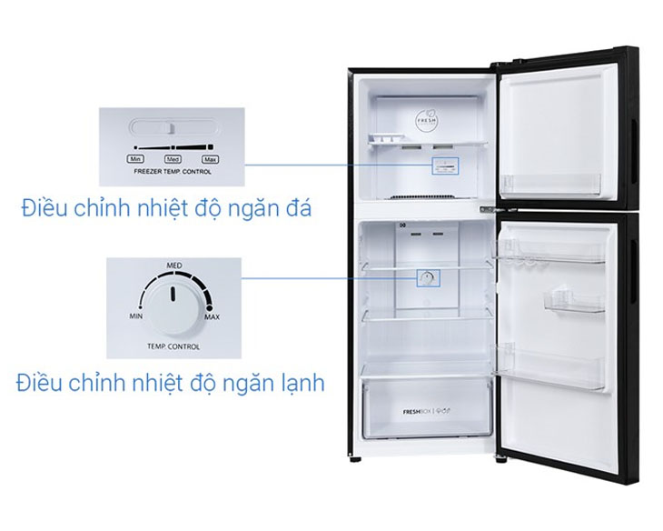 TỦ LẠNH AQUA INVERTER 189 LÍT AQR-T220FA(FB)