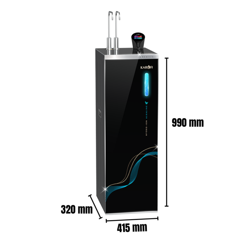 Máy lọc nước nóng lạnh Hydro-ion Kiềm Karofi SA9 PREMIUM - 23 Máy lọc nước nóng lạnh Hydro-ion Kiềm Karofi SA9 PREMIUM